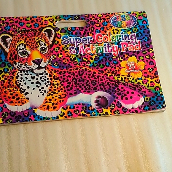 Lisa Frank | Other | Vintage Lisa Frank Coloring Activity Pad With 75 ...
